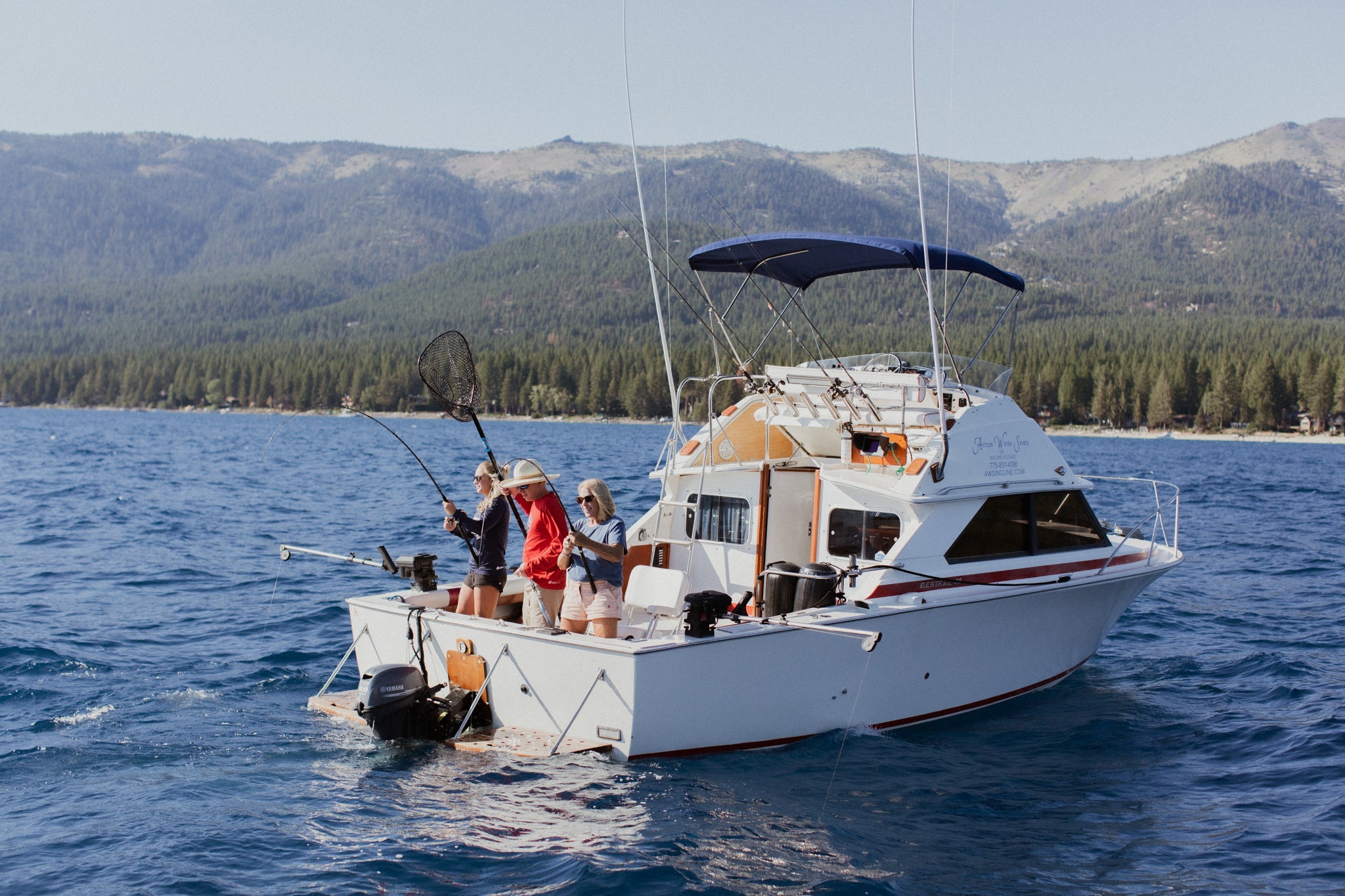 Lake tahoe fishing deals charter